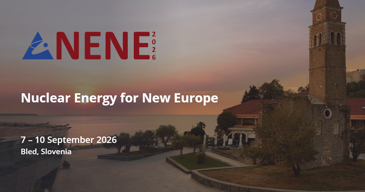 International Conference Nuclear Energy For New Europe (NENE) logo