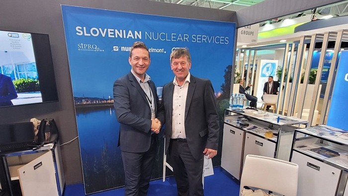 Slovenska podjetja in organizacije na World Nuclear Exhibition 2023