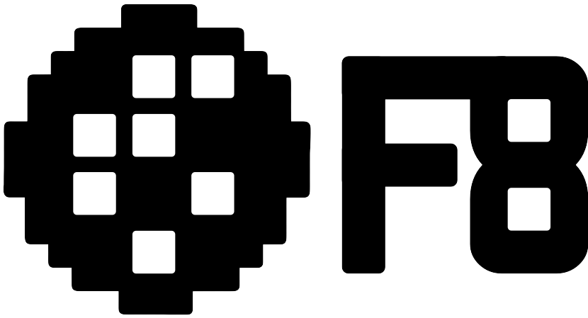 F8 logo